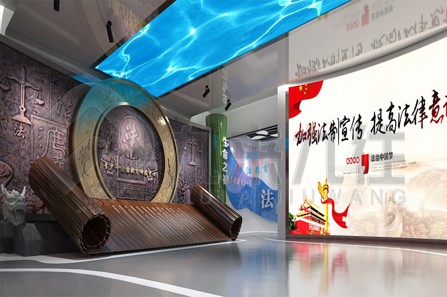 禁毒宣傳基地效果圖設(shè)計，聲光電禁毒展廳方案設(shè)計，禁毒防艾教育展館施工單位