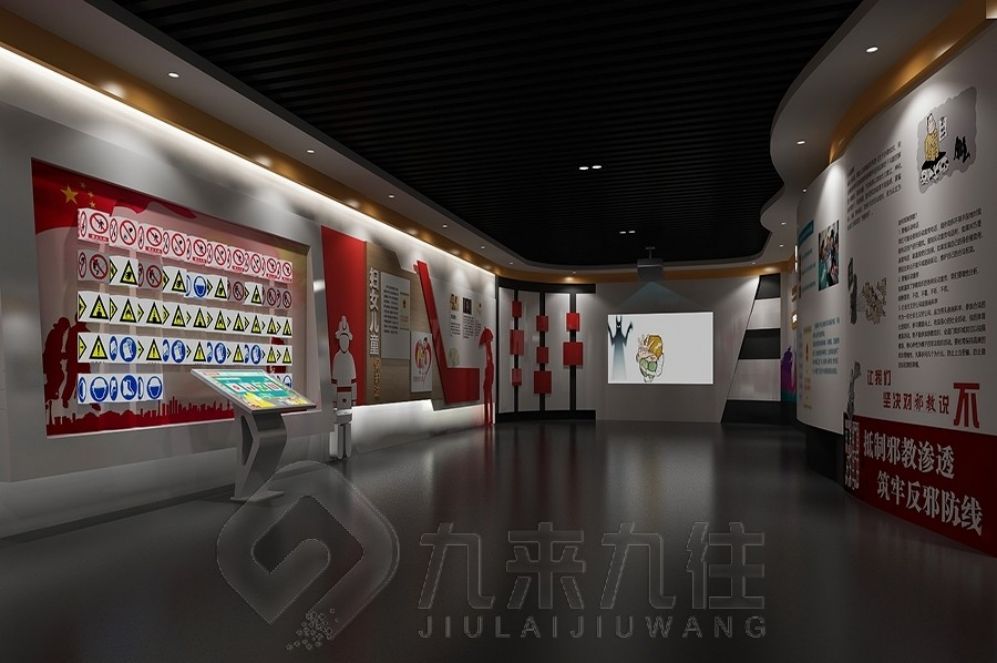 國防教育展廳設(shè)計, 紅色文化傳承展示, 多媒體互動