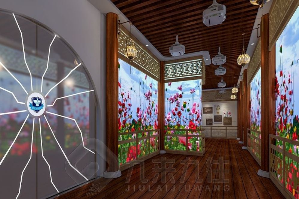 中醫(yī)藥展廳設(shè)計, 互動多媒體展示, 現(xiàn)代化展覽