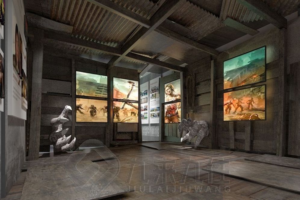 國防動(dòng)員教育基地, 互動(dòng)多媒體展廳, 展廳設(shè)計(jì)方案