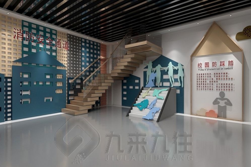 國防教育基地設(shè)計(jì)，互動(dòng)多媒體展示，現(xiàn)代化教育