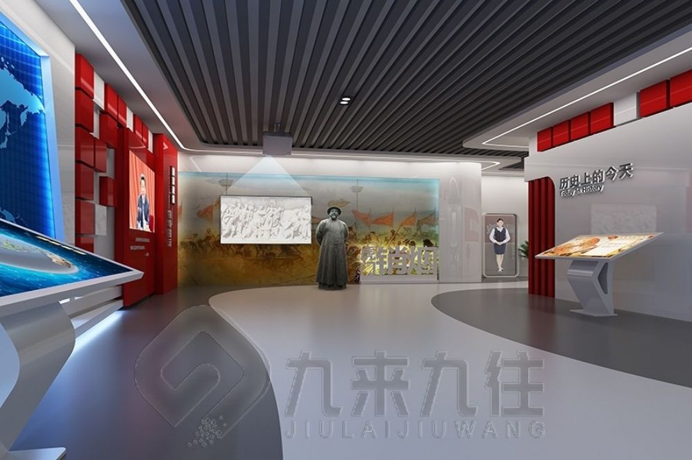 國(guó)防動(dòng)員教育基地,互動(dòng)多媒體展廳,展廳設(shè)計(jì)方案