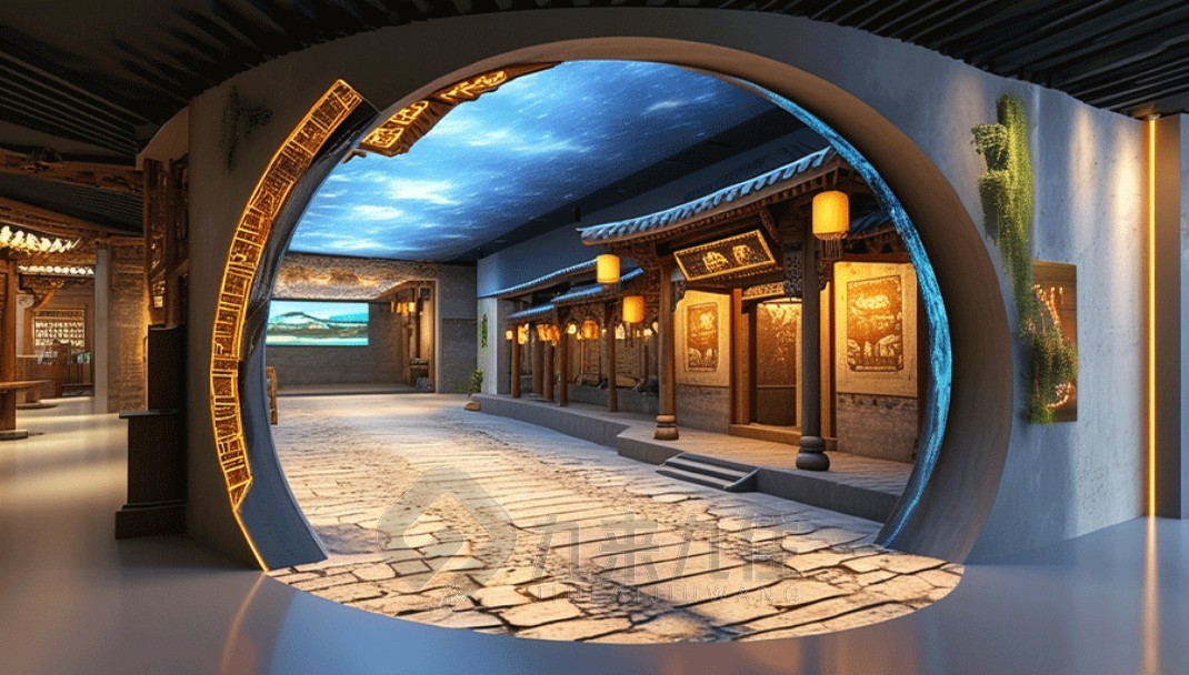 展館多媒體設(shè)計(jì)，多媒體展廳設(shè)計(jì)效果圖，展館設(shè)計(jì)搭建方案