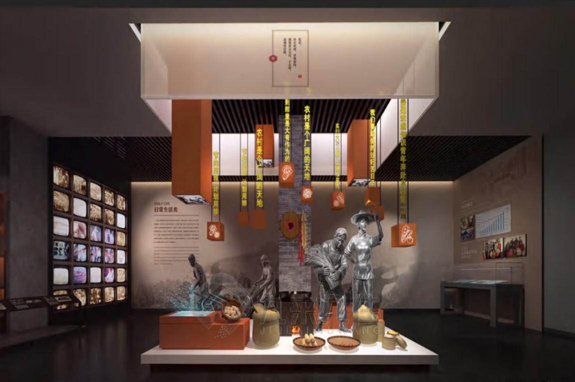 展館裝修設計,展館空間設計,博物館展陳設計