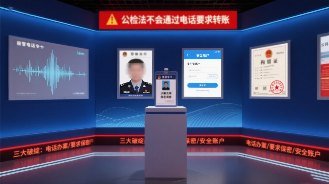 預防電信詐騙體驗館，反詐展廳