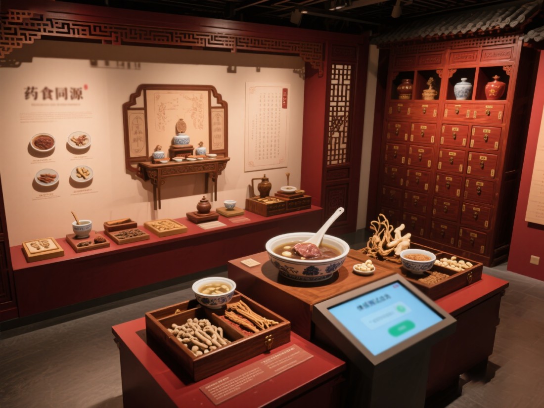 中醫(yī)藥展示館，中醫(yī)文化展廳