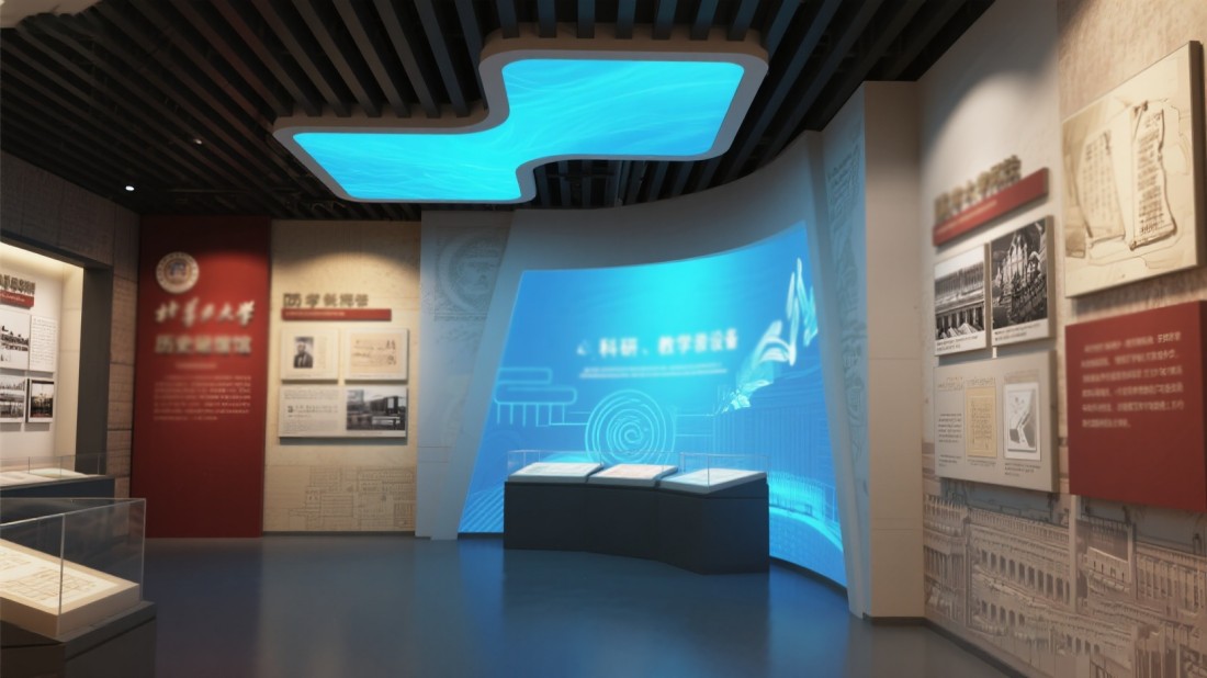 校史展館設計，校史展館